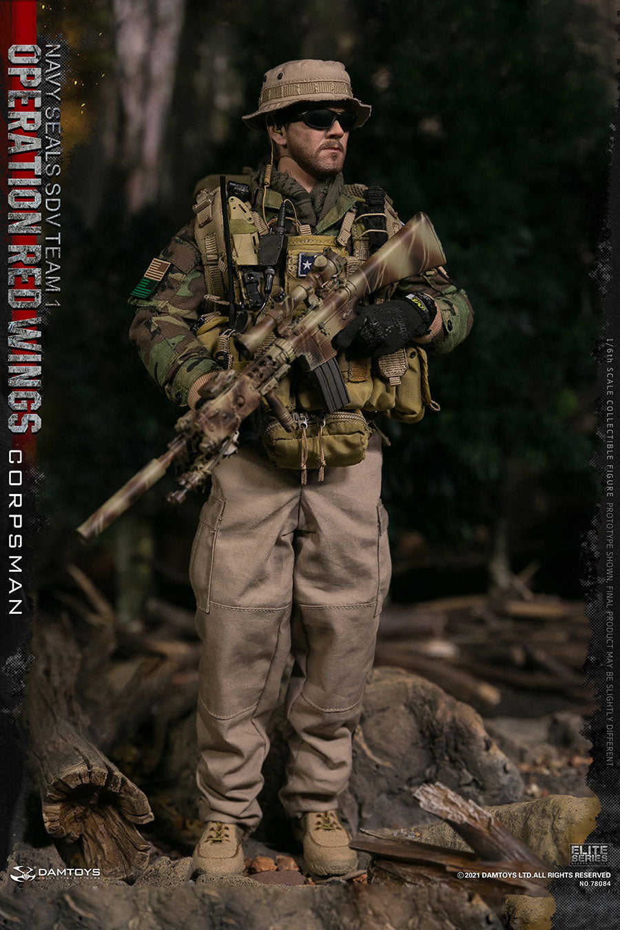 Scale Operation Red Wings – Navy Seals Sdv Team 1 Corpsman