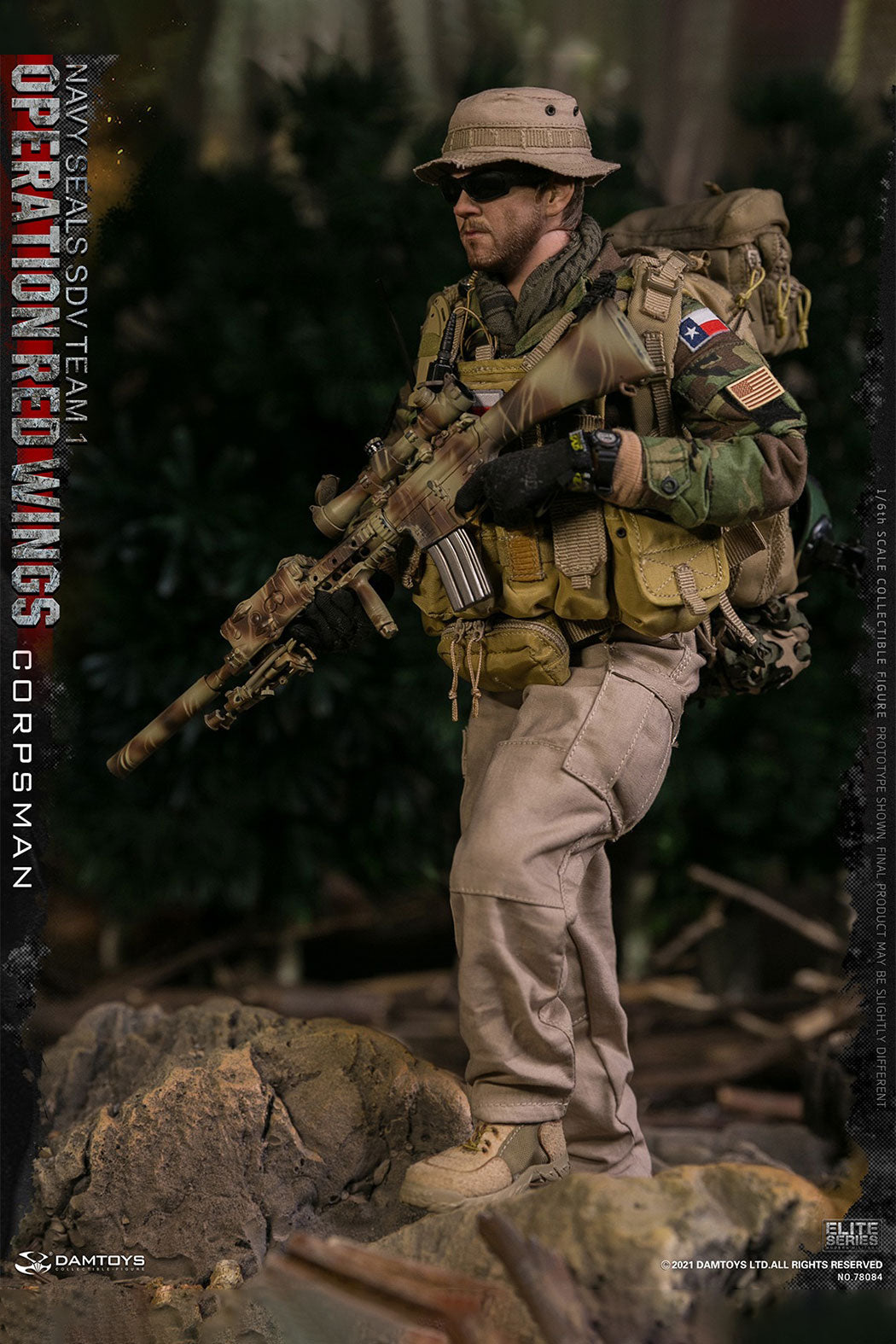 Scale Operation Red Wings – Navy Seals Sdv Team 1 Corpsman