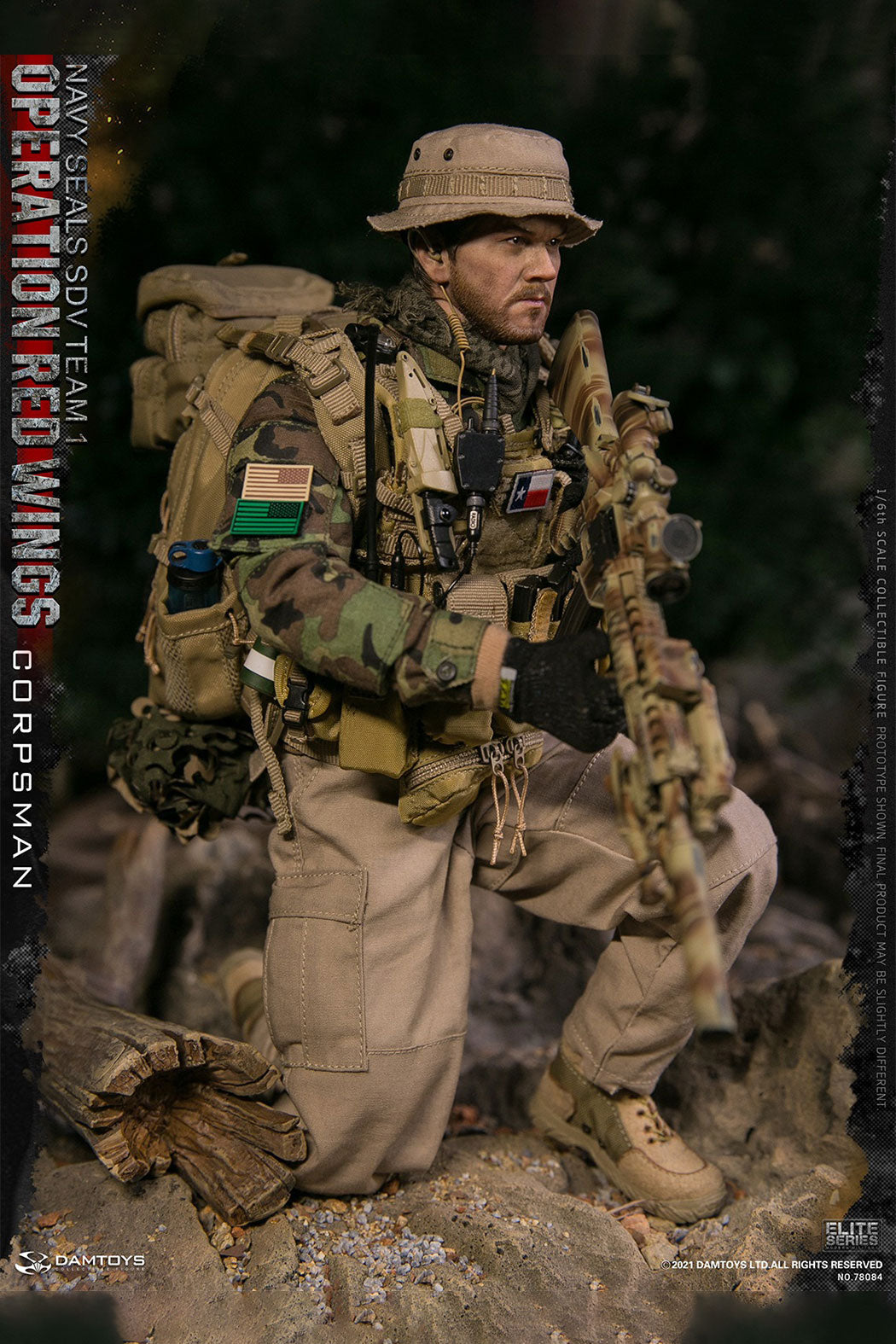 Scale Operation Red Wings – Navy Seals Sdv Team 1 Corpsman