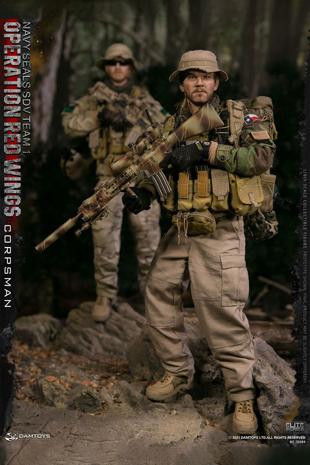 Scale Operation Red Wings – Navy Seals Sdv Team 1 Corpsman