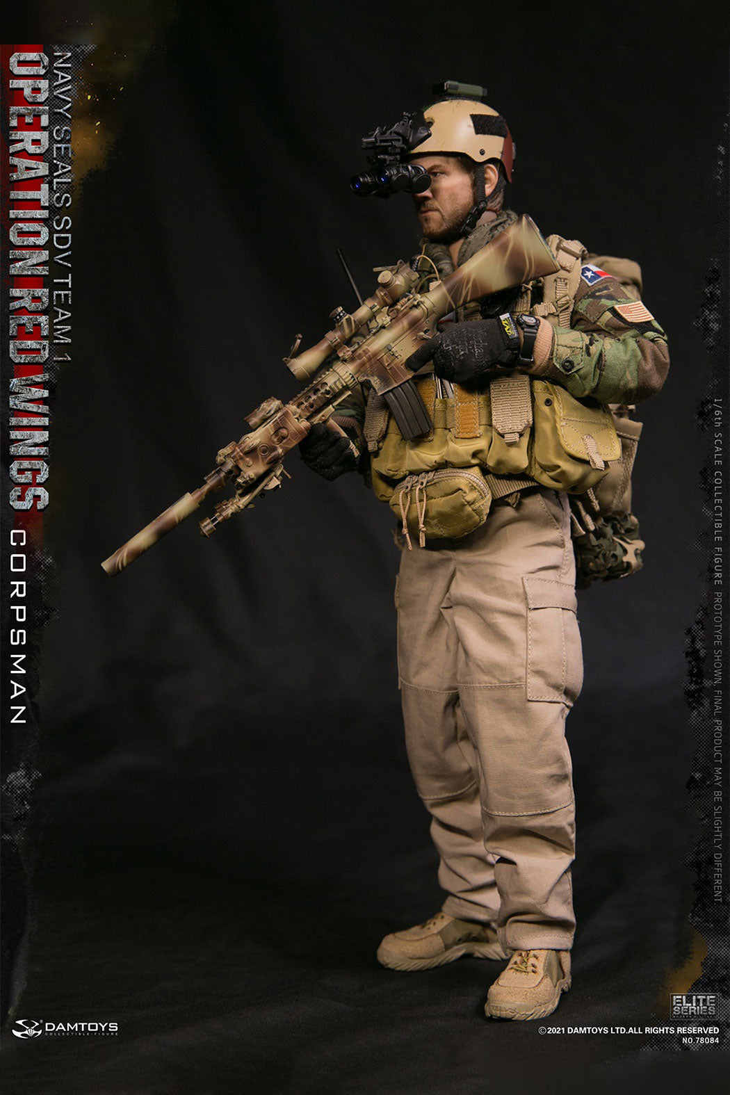 Scale Operation Red Wings – Navy Seals Sdv Team 1 Corpsman