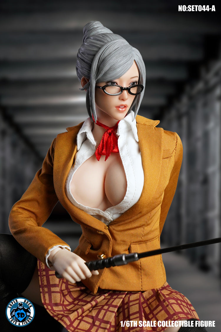 Cosplay Royal Milk Sister Orange Suits