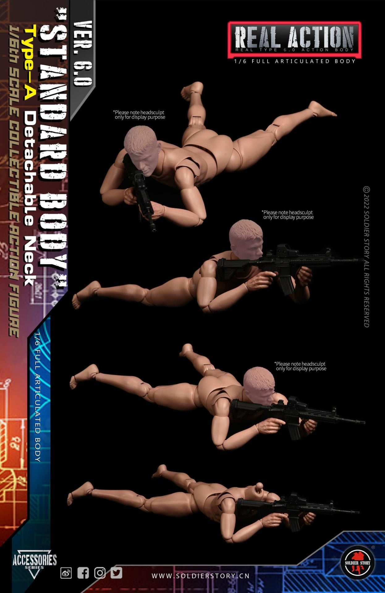 Standard Body Type A Detachable Neck