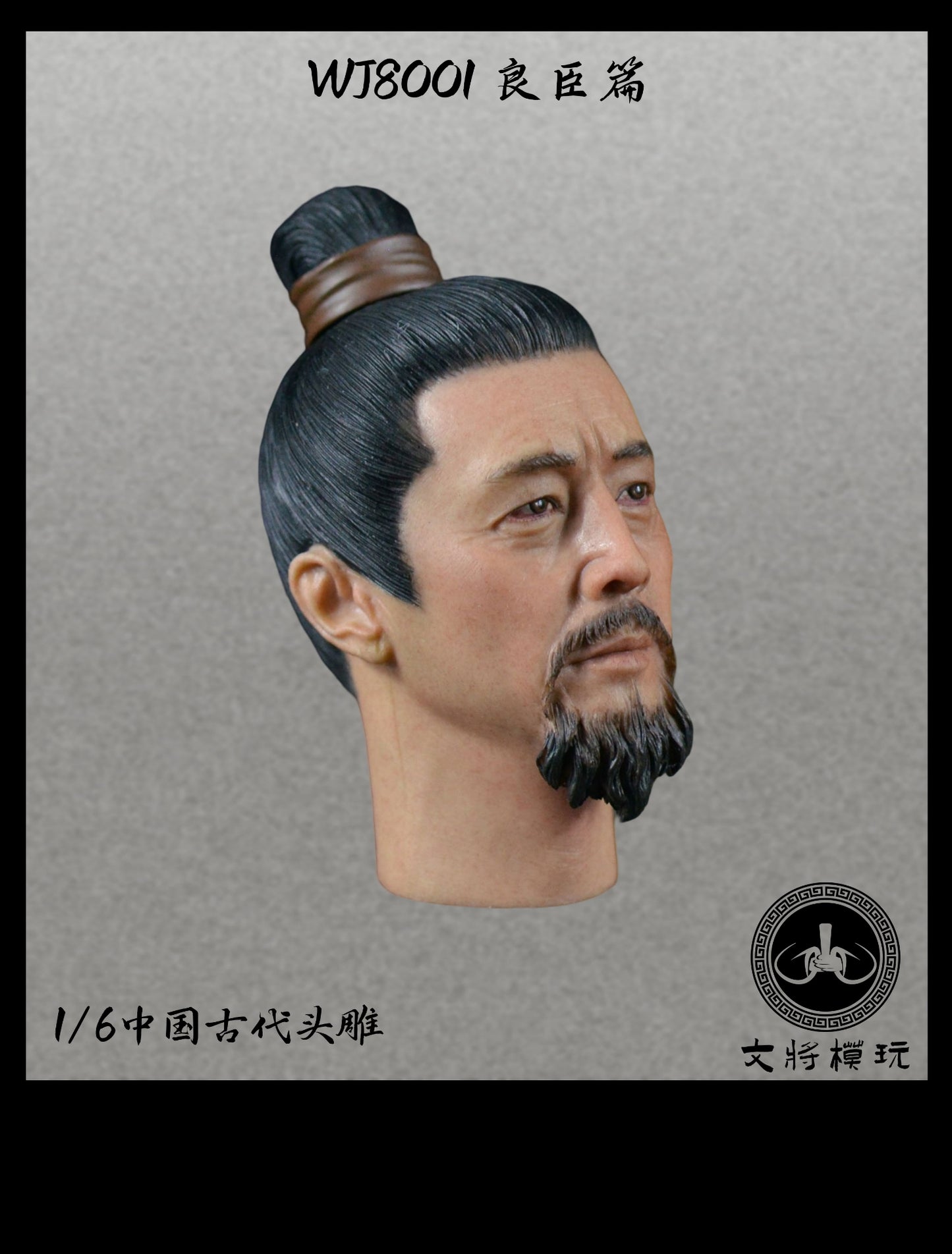 Ming Dynasty Loyal Civil Servant Ancient Chinese Head Sculpt Chapter 1