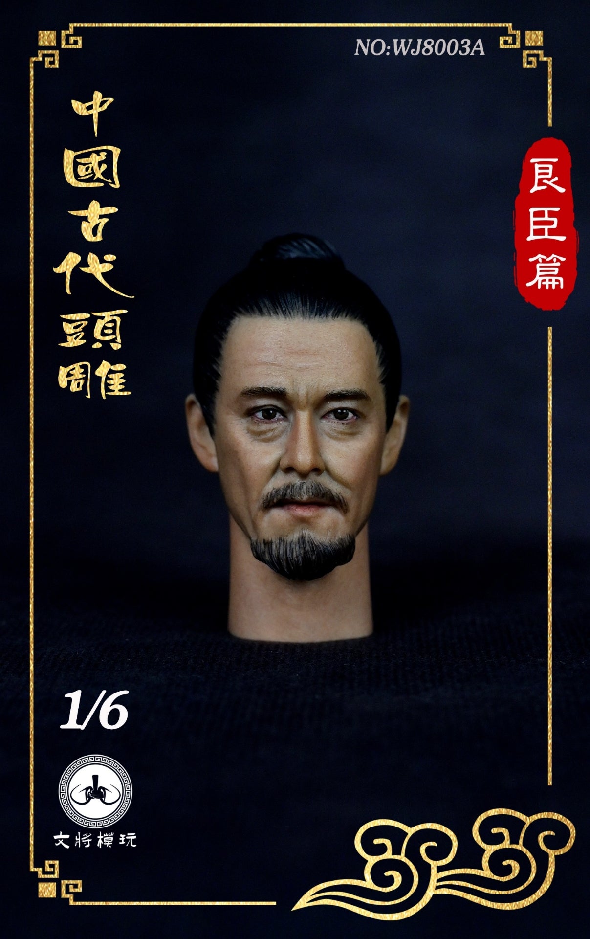 Ming Dynasty Loyal Civil Servant Ancient Chinese Head Sculpt A Chapter 2