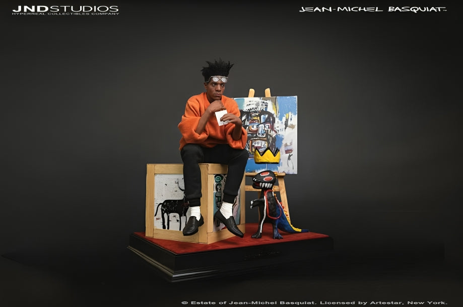 Jean Michel - Basquiat Artist Statue – TRZCollectibles