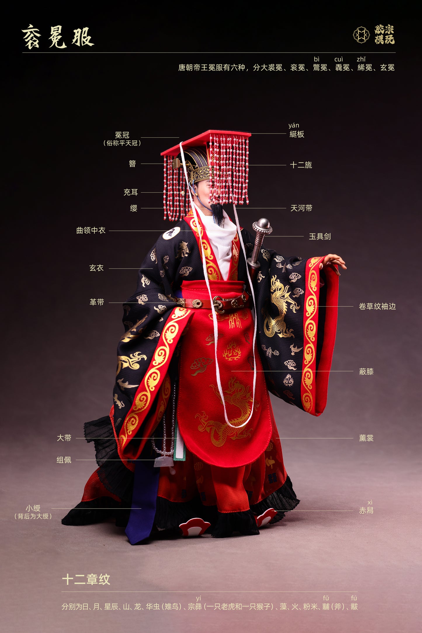 Emperor Xuanzong of Tang - Li Longji, Seventh Emperor of the Tang Dynasty: Coronation Robe Version