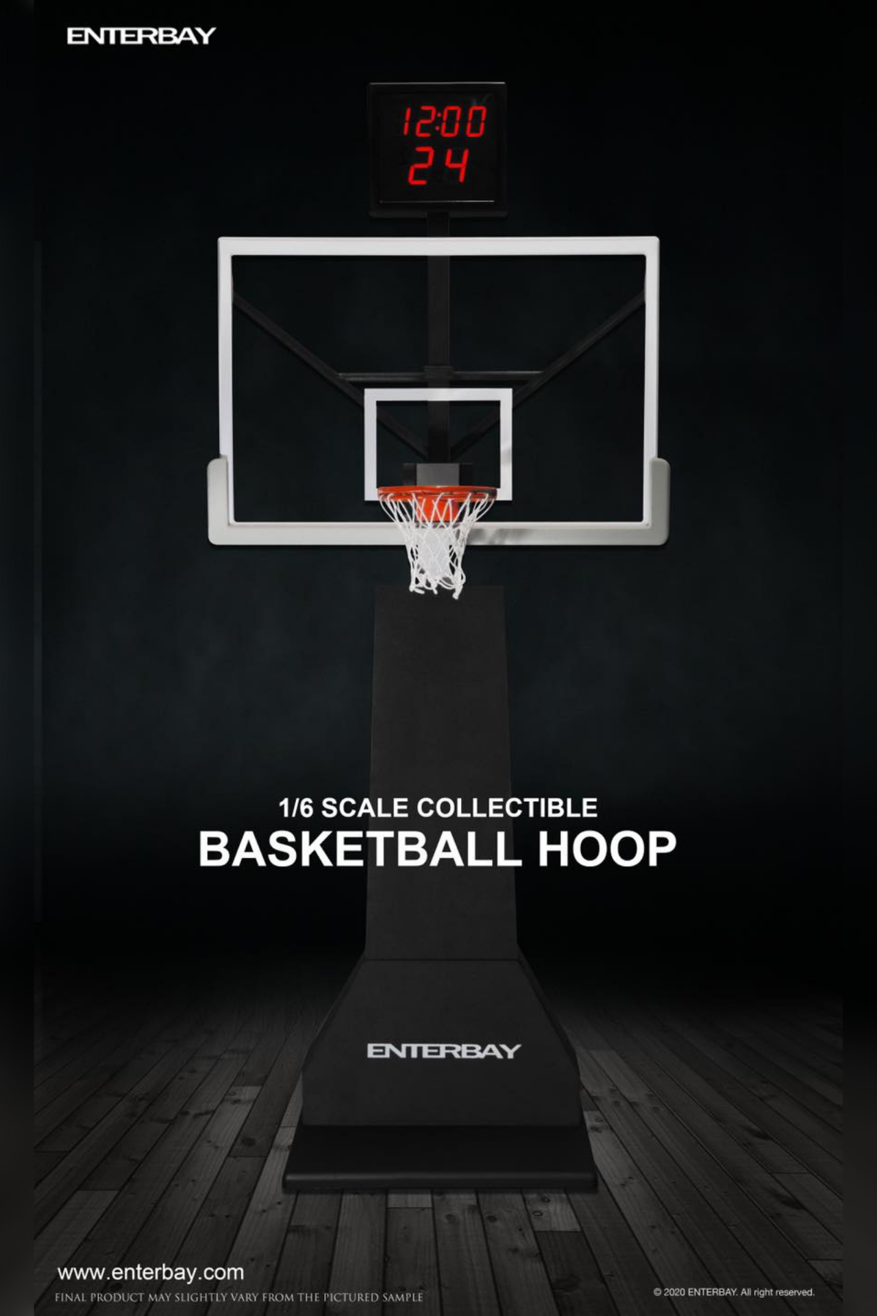 Basketball Hoop With Shot Clock