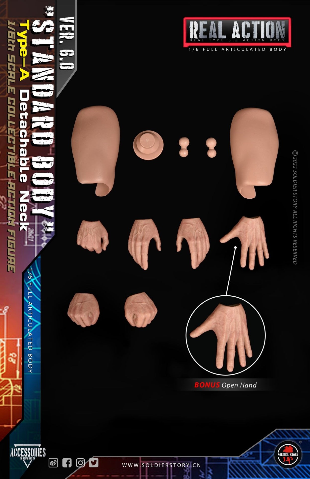 Standard Body Type A Detachable Neck