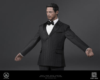 Poptoys X Series Couture Version Men’S Striped Suit