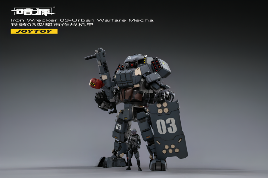 Iron Wrecker 03 - Urban Warfare Mecha