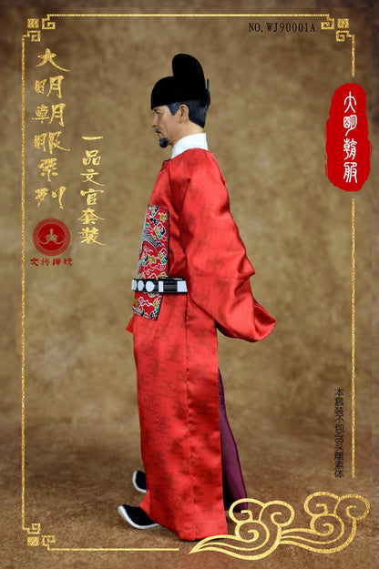 Ming Dynasty Costume Series: Yipin (Rank 1) Offical Uniform Set A