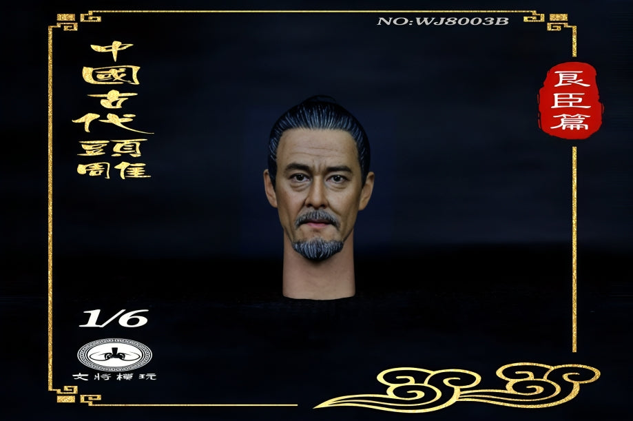Ming Dynasty Loyal Civil Servant Ancient Chinese Head Sculpt B Chapter 2