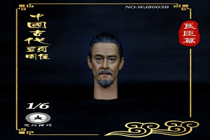 Ming Dynasty Loyal Civil Servant Ancient Chinese Head Sculpt B Chapter 2