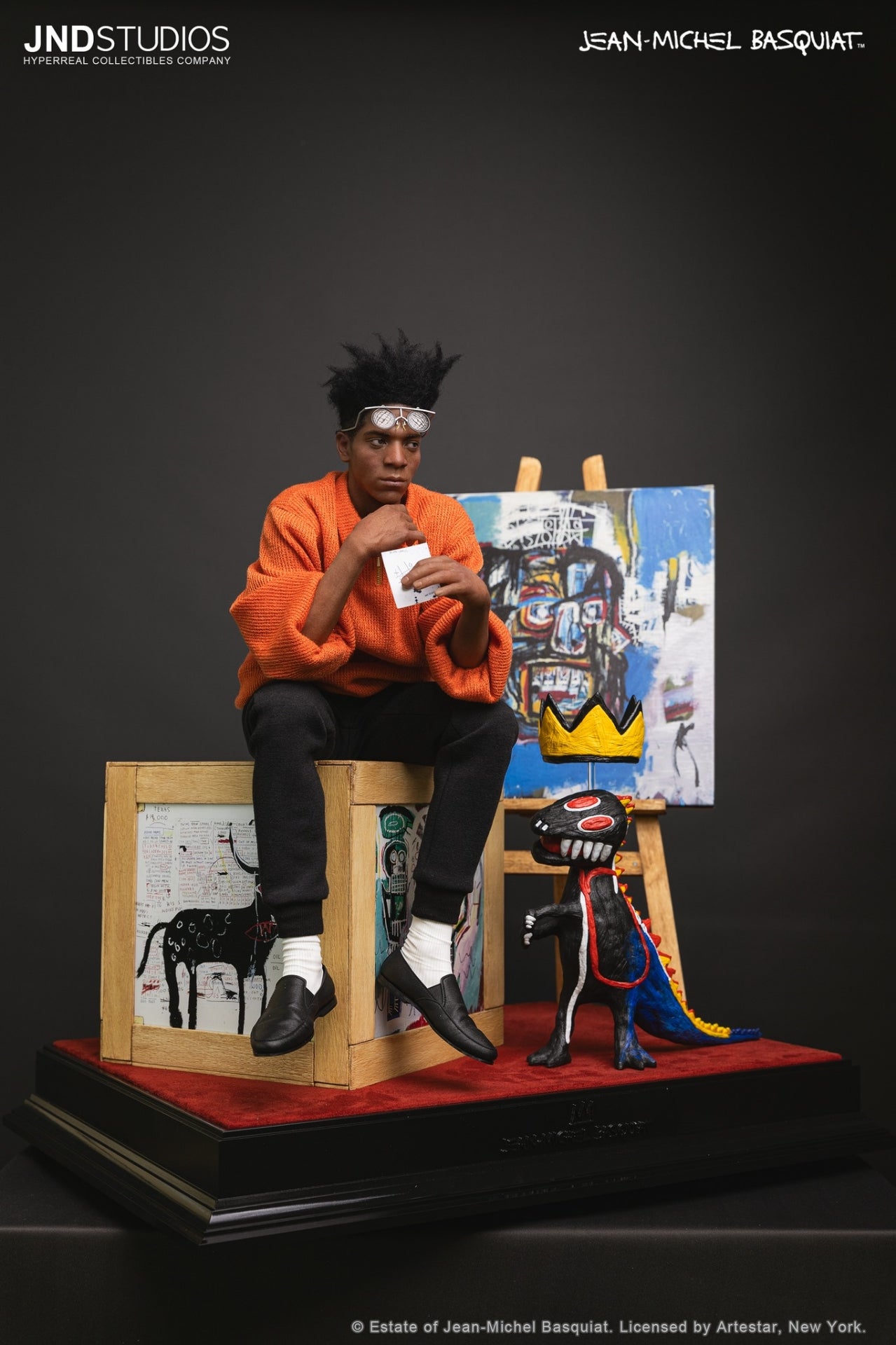 Jean Michel - Basquiat Artist Statue – TRZCollectibles