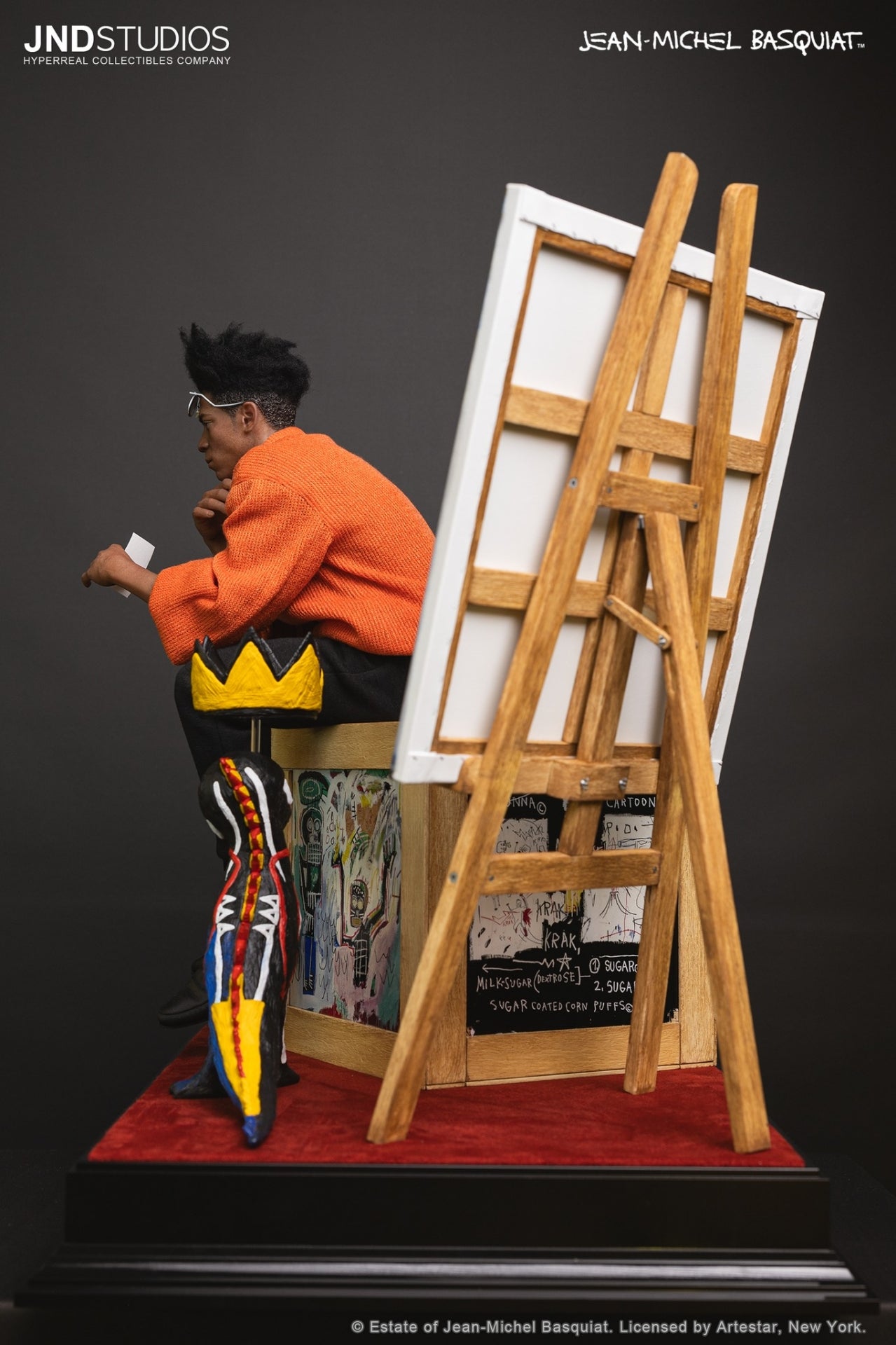 Jean Michel - Basquiat Artist Statue – TRZCollectibles