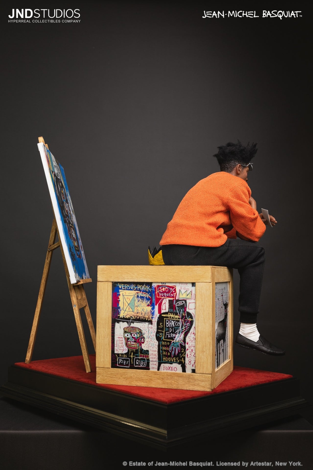 Jean Michel - Basquiat Artist Statue – TRZCollectibles