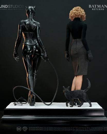 Catwoman Of Batman Returns & Selina Kyle Dual Statues