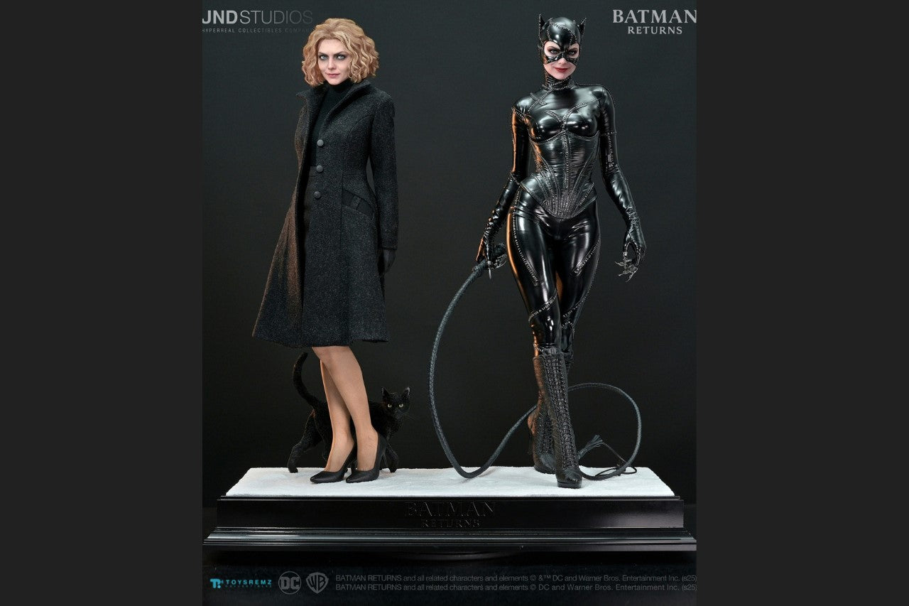 Catwoman Of Batman Returns & Selina Kyle Dual Statues
