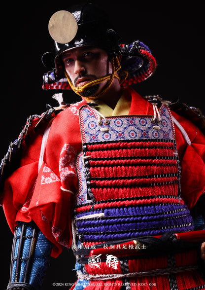 Akagin Kata Oi Nimaidou Yari Samurai (KOC008) by IQOMODEL