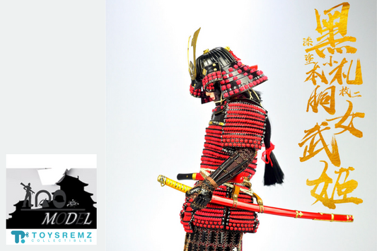 Black Armor Female Samurai Warrior Limited Edition