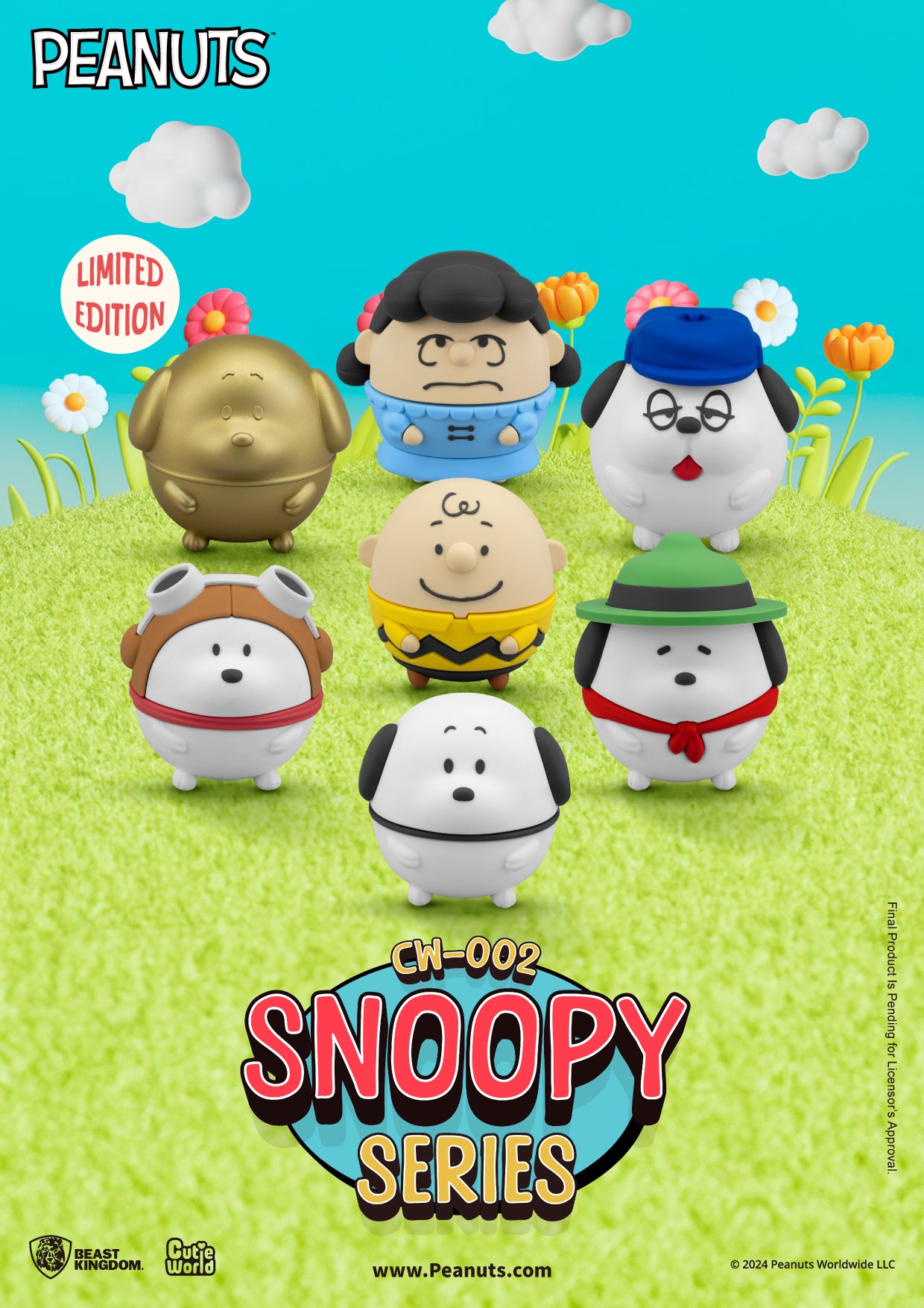 Snoopy series Blind Box set (6pcs)