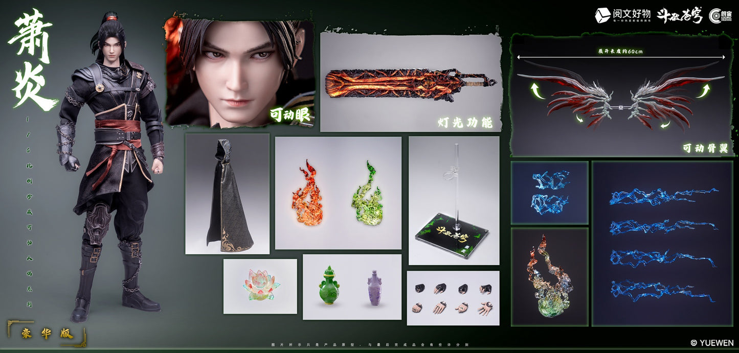Cosmic Creations Genuinely Authorized Licensed "Battle Through The Heavens" - Xiao Yan Deluxe Edition