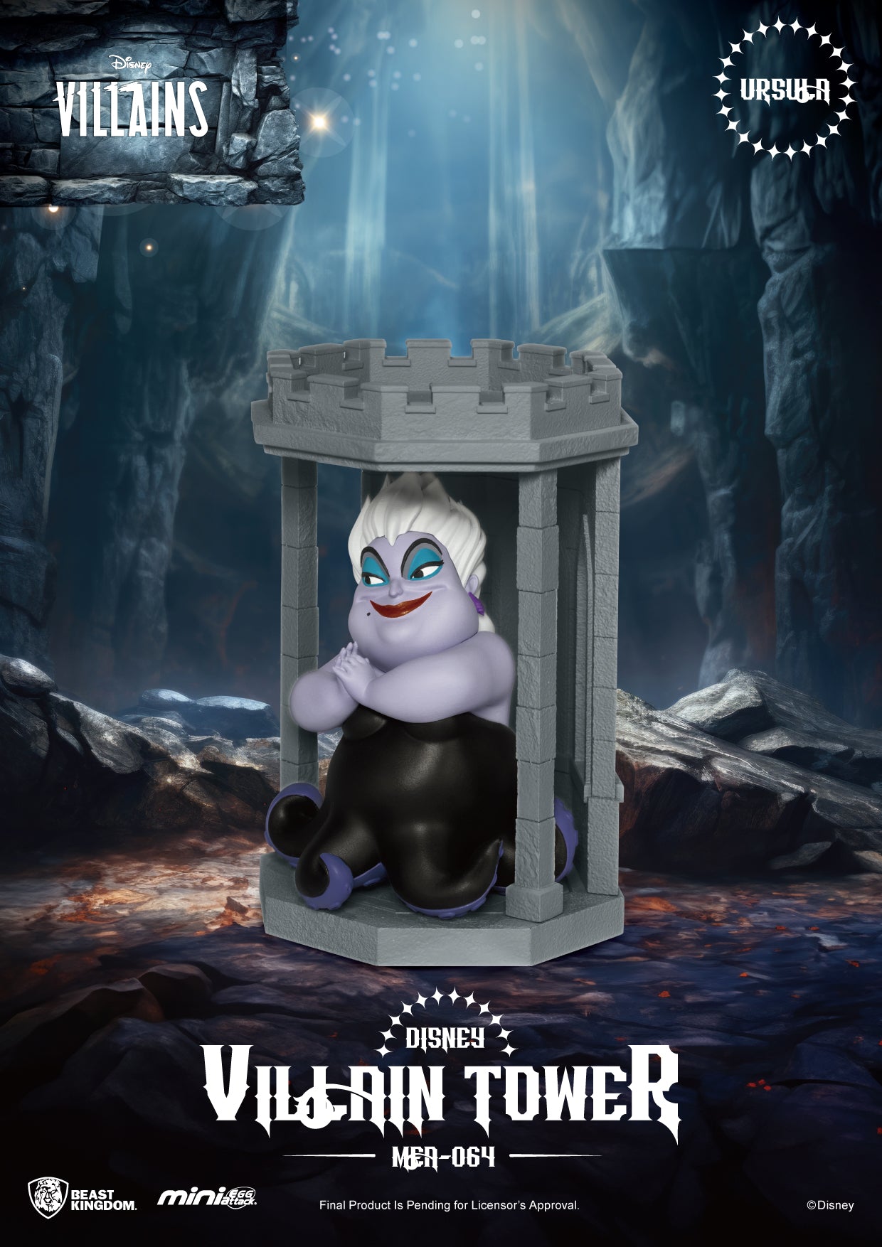 Disney Villain Tower Series Blind Box Set (6PCS)