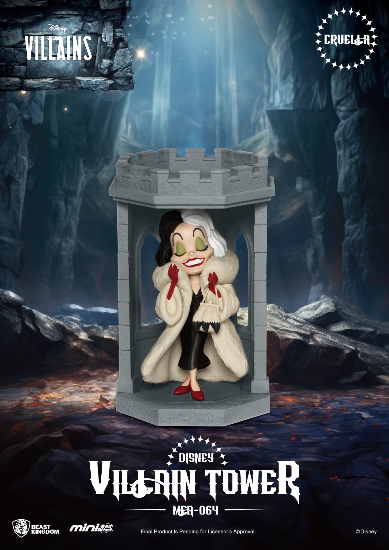 Disney Villain Tower Series Blind Box Set (6PCS)