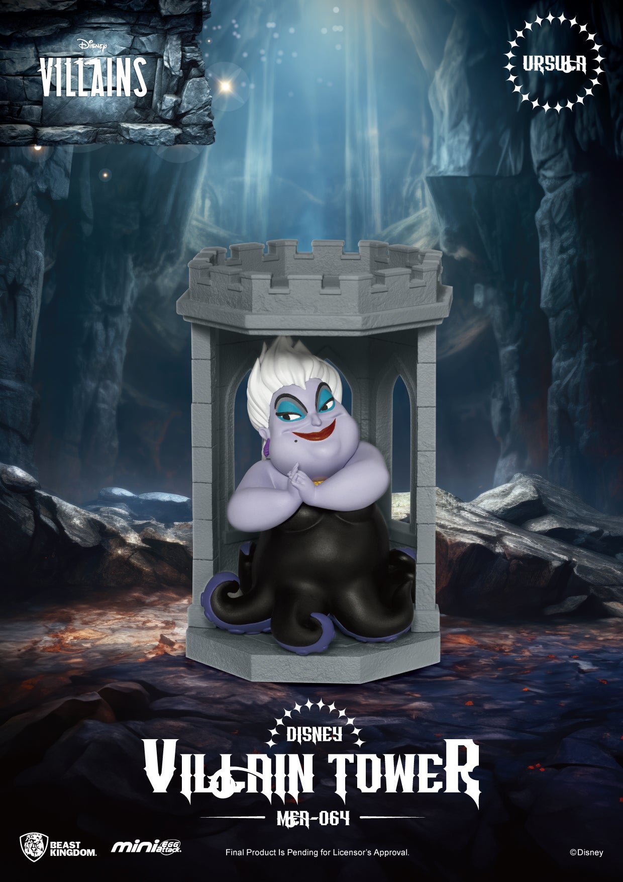 Disney Villain Tower Series Blind Box Set (6PCS)