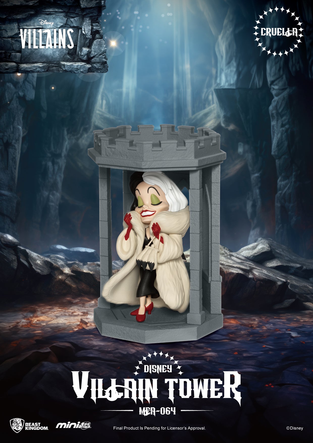 Disney Villain Tower Series Blind Box Set (6PCS)