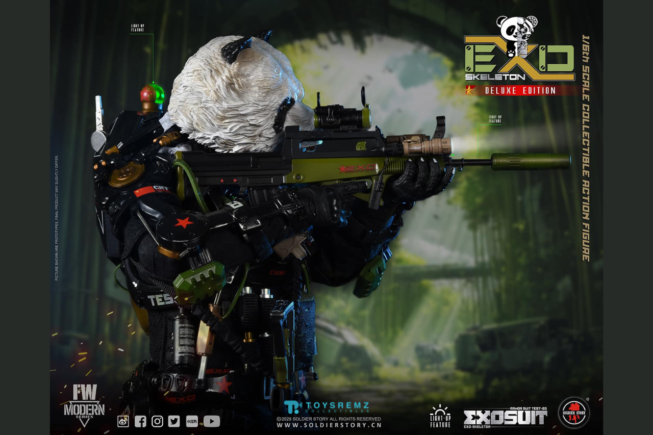 EXO-Skeleton Armor Suit Test-03 Panda Division Deluxe Version (SS142 ...
