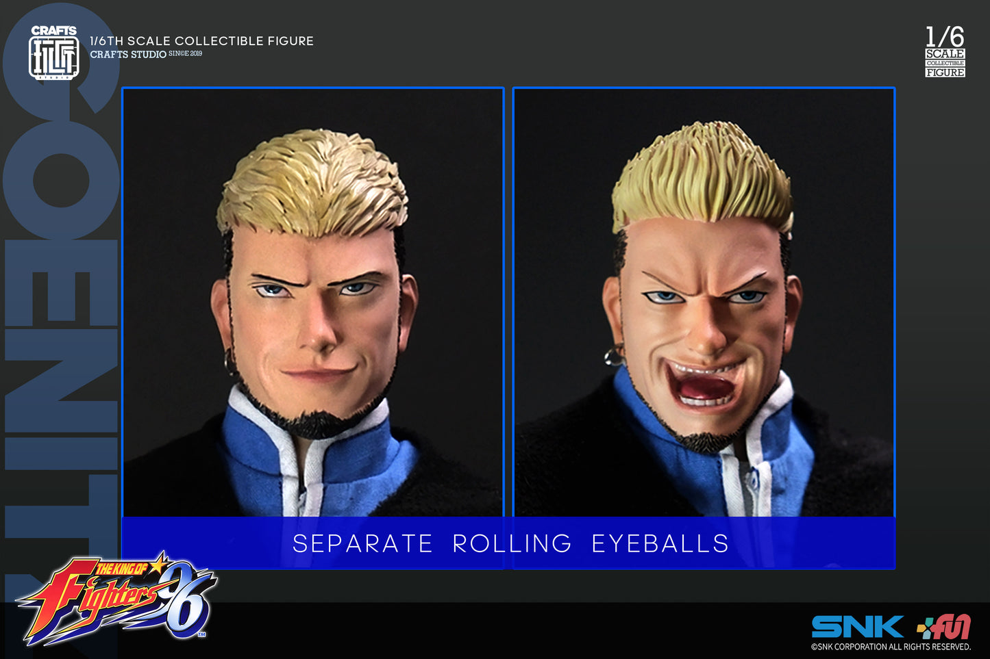 King of Fighters '96 Goenitz SNK Licensed
