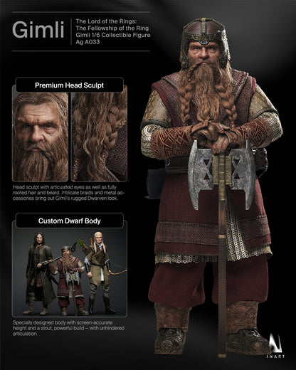 (Preorder Deposit) Lord of the Rings: The Fellowship of the Ring - Gimli