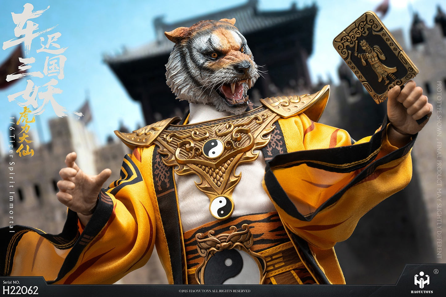 Myth Series Chechi Kingdom Three Demons Action Figures Tiger Power Immortal