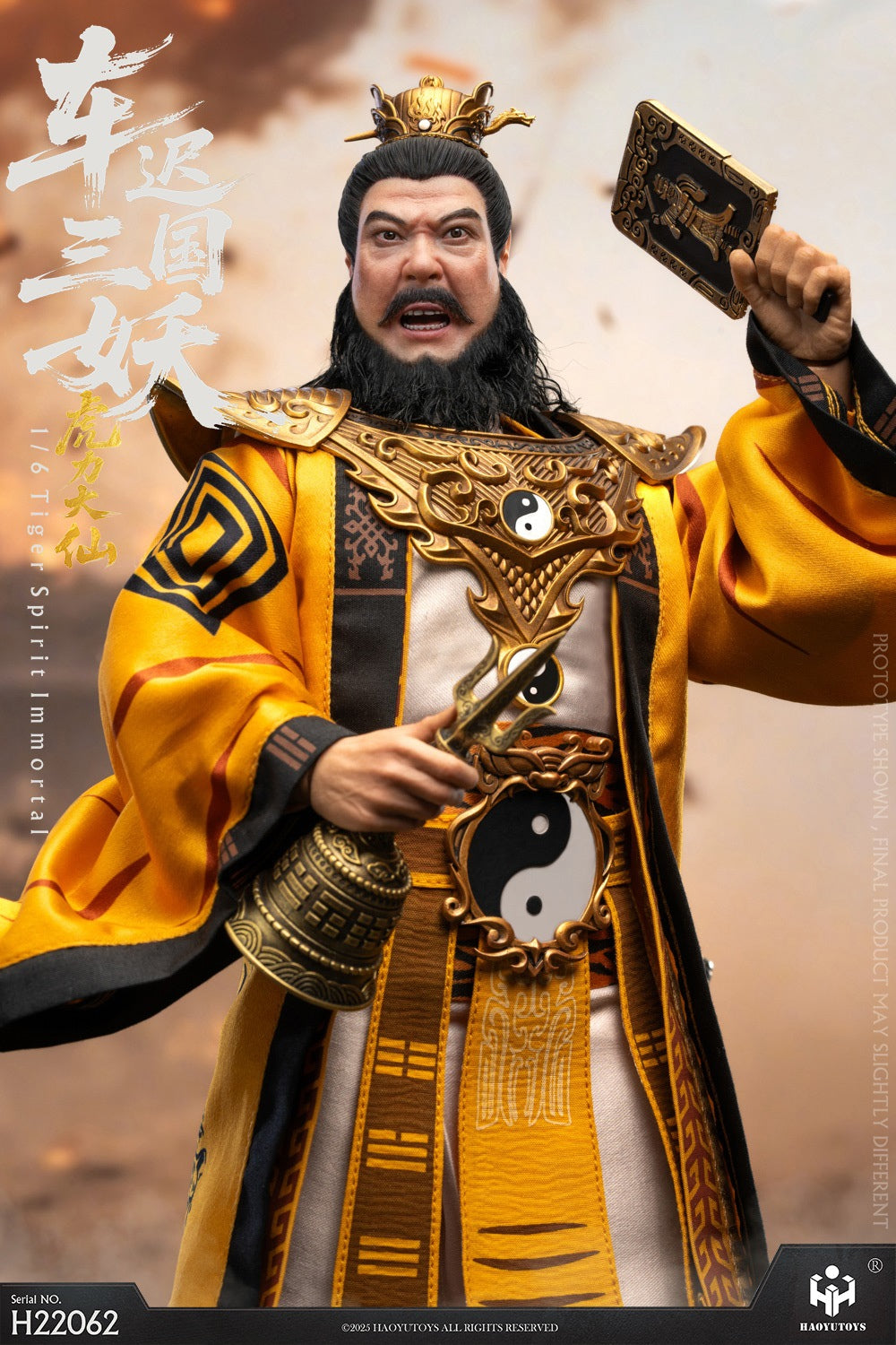 Myth Series Chechi Kingdom Three Demons Action Figures Tiger Power Immortal
