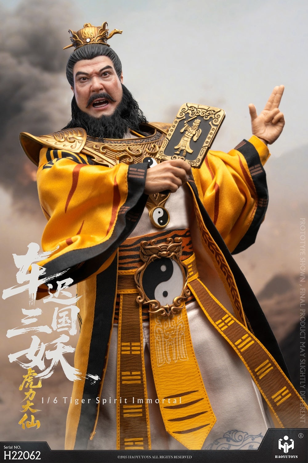 Myth Series Chechi Kingdom Three Demons Action Figures Tiger Power Immortal