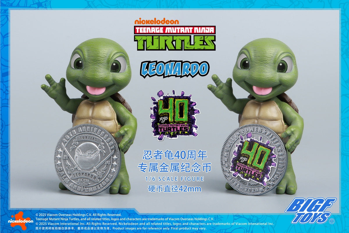 TMNT Leonardo 40th Anniversary Edition Action Figure