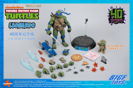 TMNT Leonardo 40th Anniversary Edition Action Figure