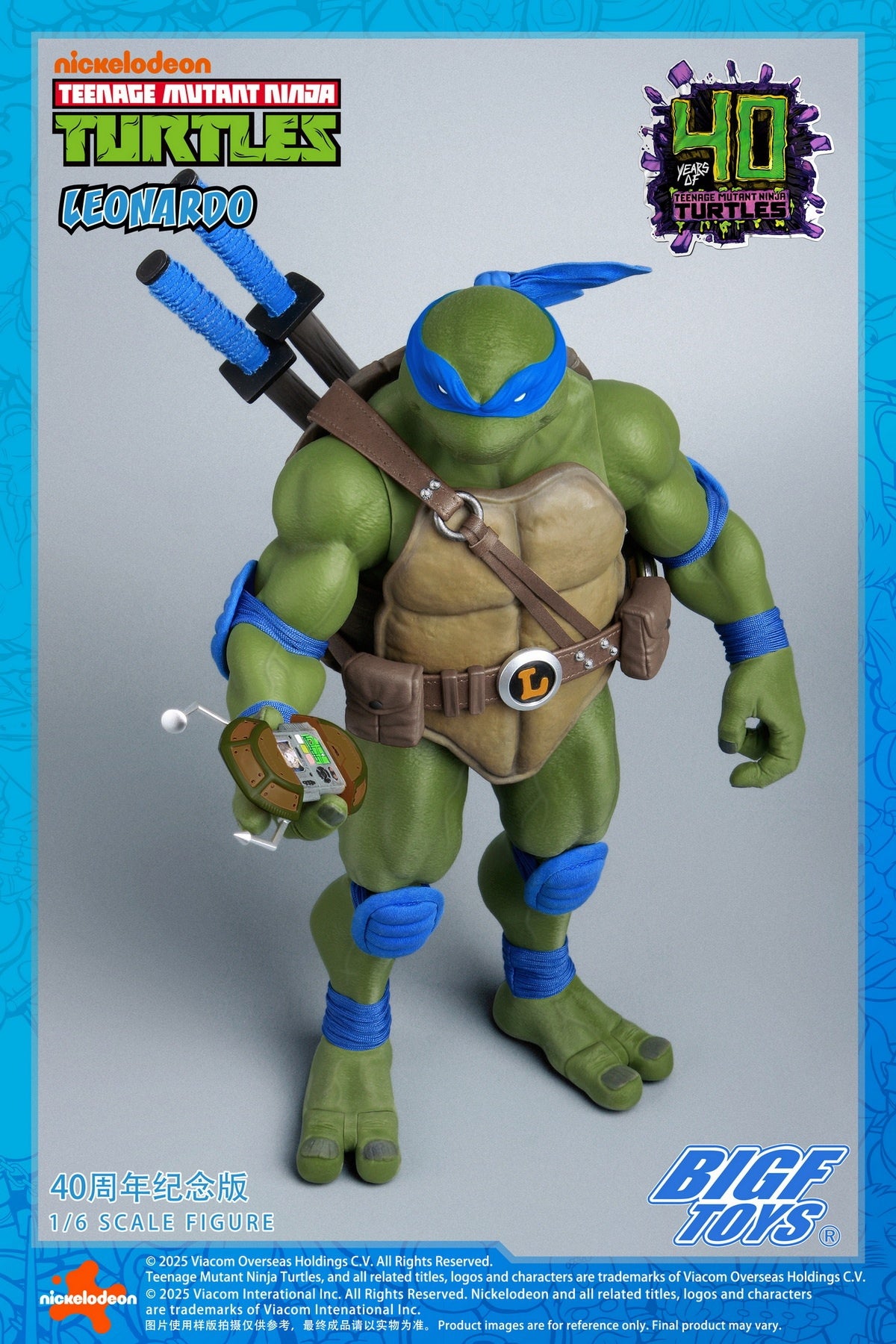 TMNT Leonardo 40th Anniversary Edition Action Figure