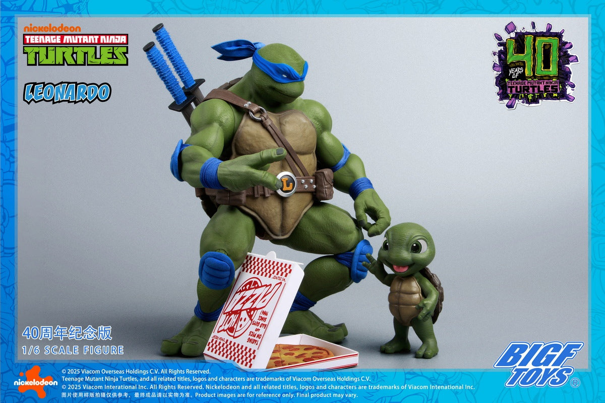 TMNT Leonardo 40th Anniversary Edition Action Figure