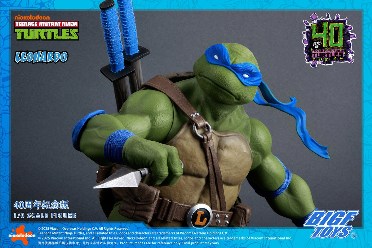 TMNT Leonardo 40th Anniversary Edition Action Figure