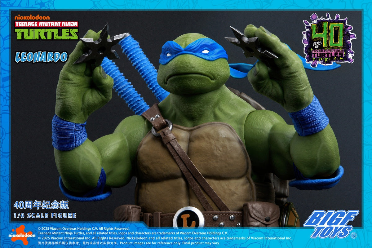 TMNT Leonardo 40th Anniversary Edition Action Figure