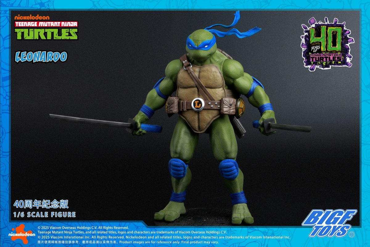 TMNT Leonardo 40th Anniversary Edition Action Figure