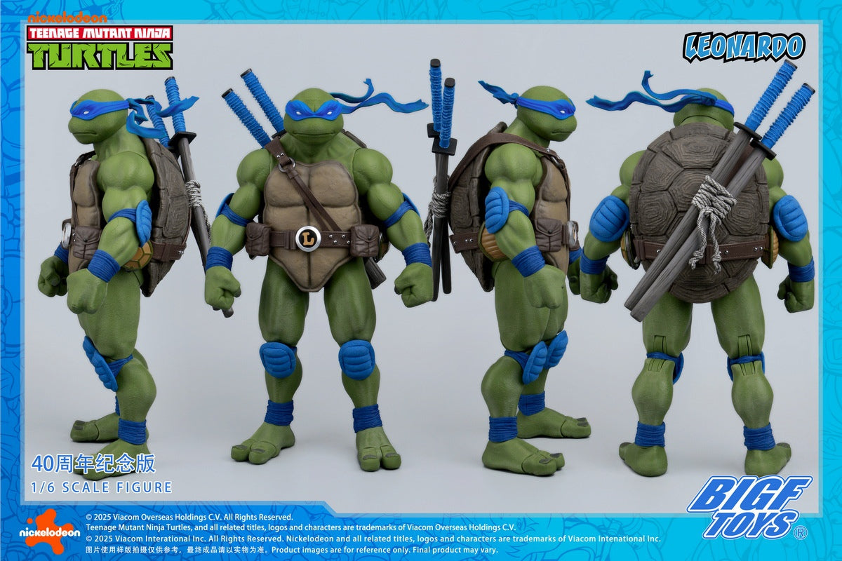 TMNT Leonardo 40th Anniversary Edition Action Figure