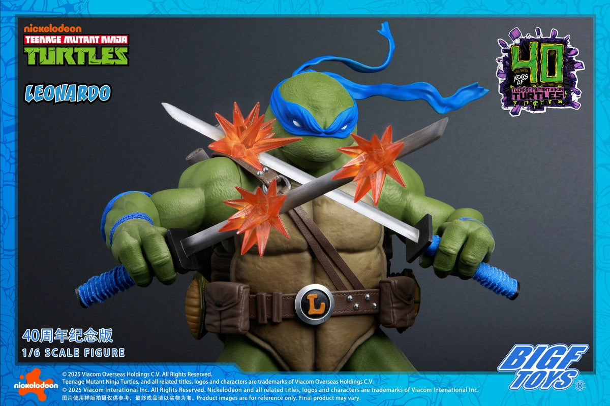 TMNT Leonardo 40th Anniversary Edition Action Figure