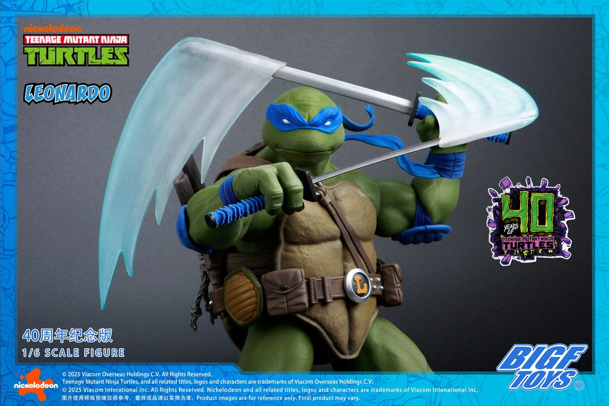 TMNT Leonardo 40th Anniversary Edition Action Figure