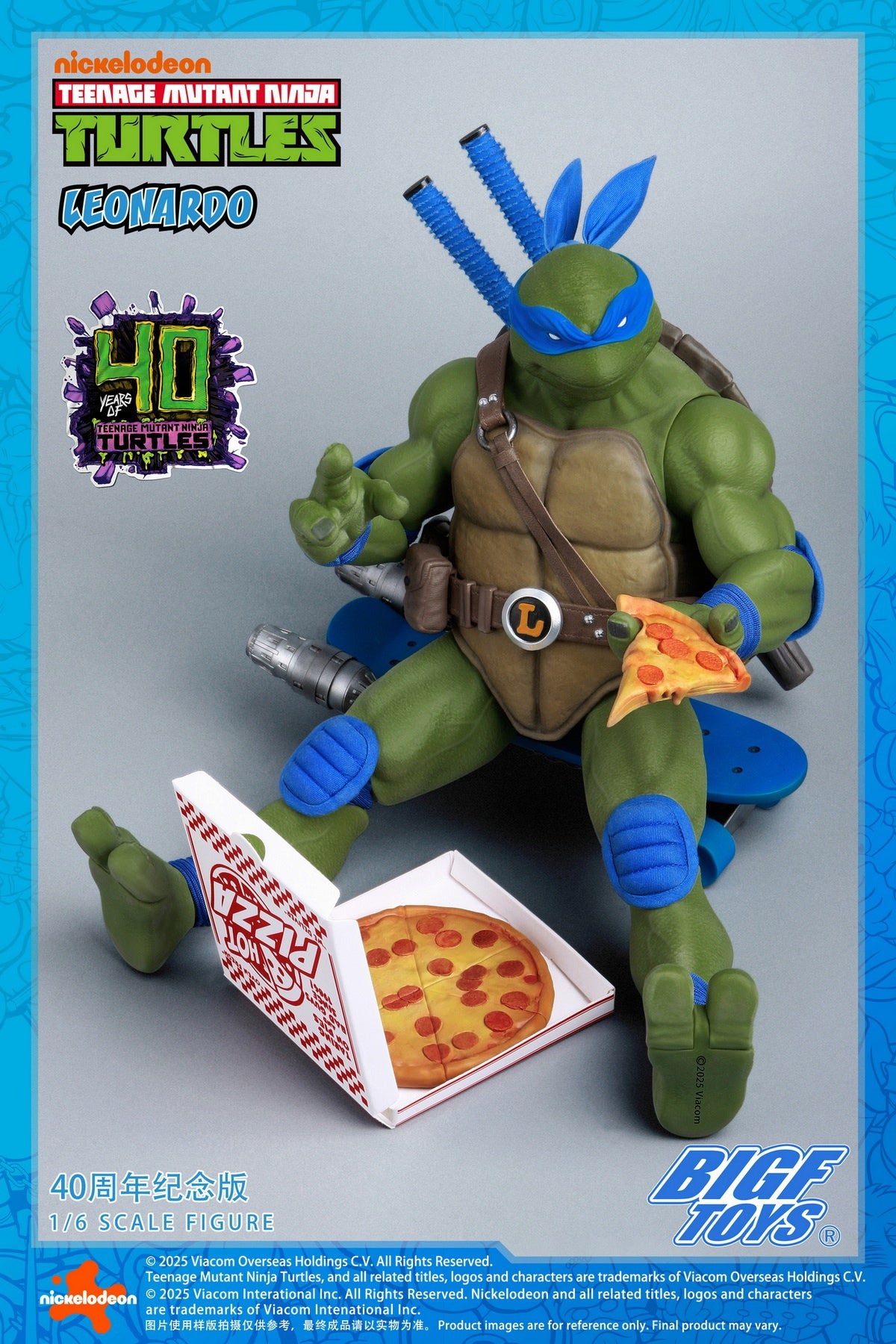 TMNT Leonardo 40th Anniversary Edition Action Figure