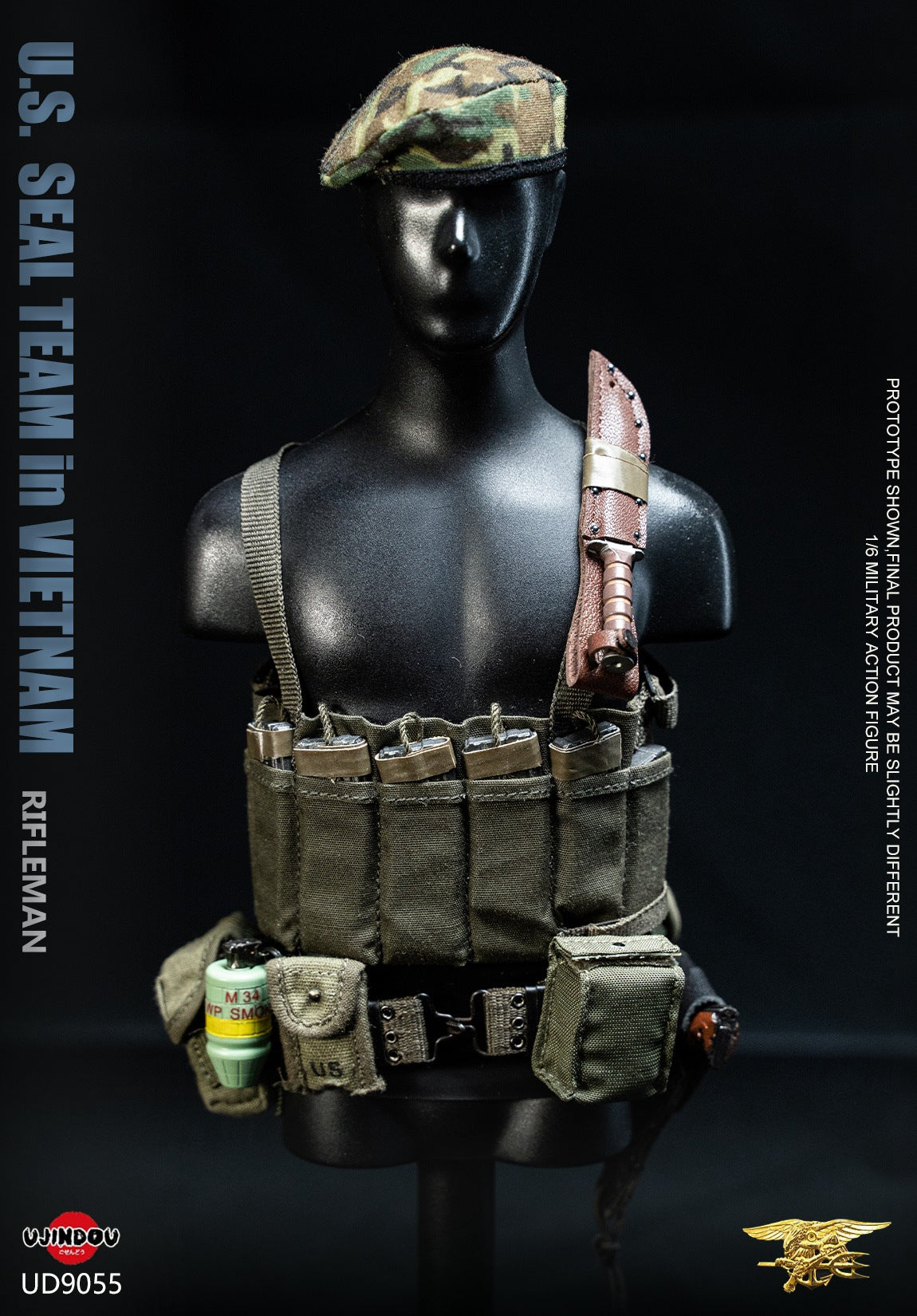Vietnam War US Navy SEALs - Rifleman (UD9055)