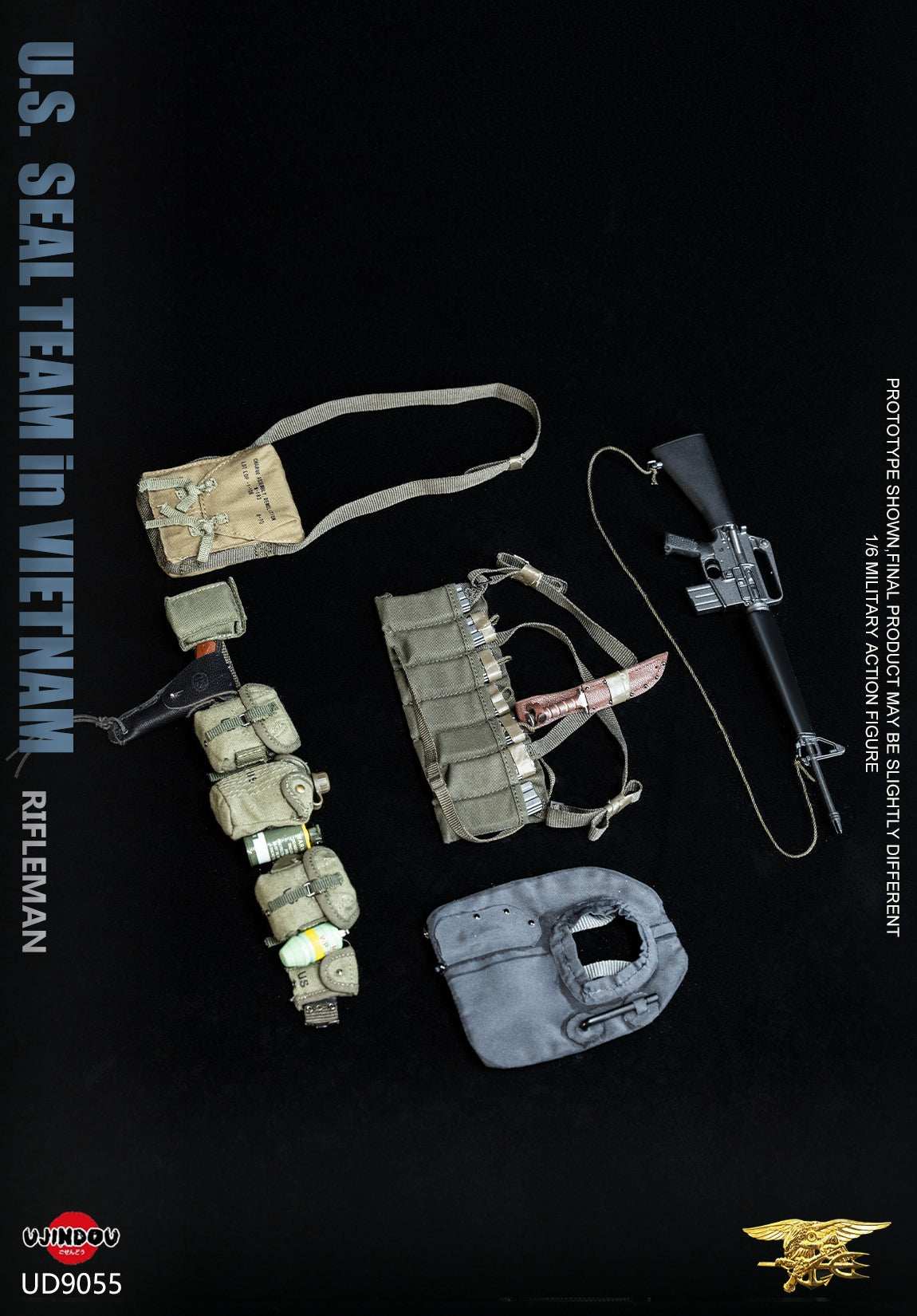 Vietnam War US Navy SEALs - Rifleman (UD9055)
